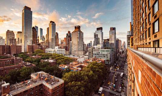 New York Creative Staffing image of Skyline of New York City, New York, home of Scion New York Creative Staffing