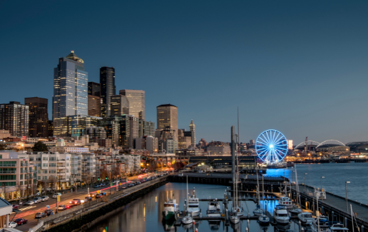 Seattle Nonprofit Staffing & Recruitment Firm image of the pier in downtown Seattle