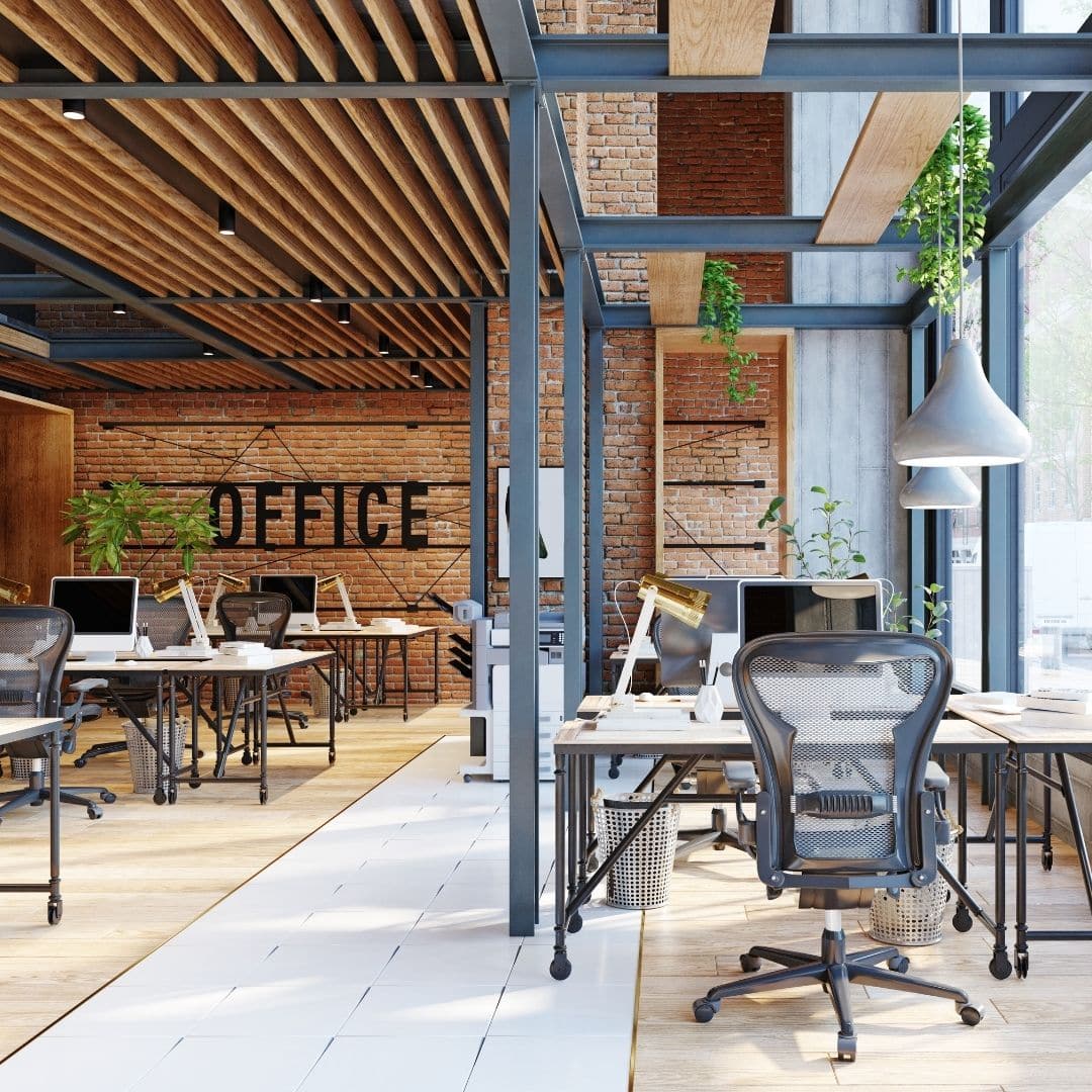 team player: collaborative office setting