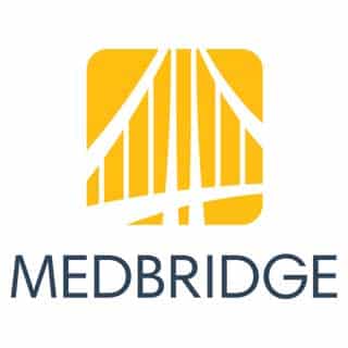 medbridge logo says medbridge