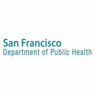 Says san francisco department of public health logo