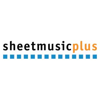 sheet music plus logo says sheet music plus