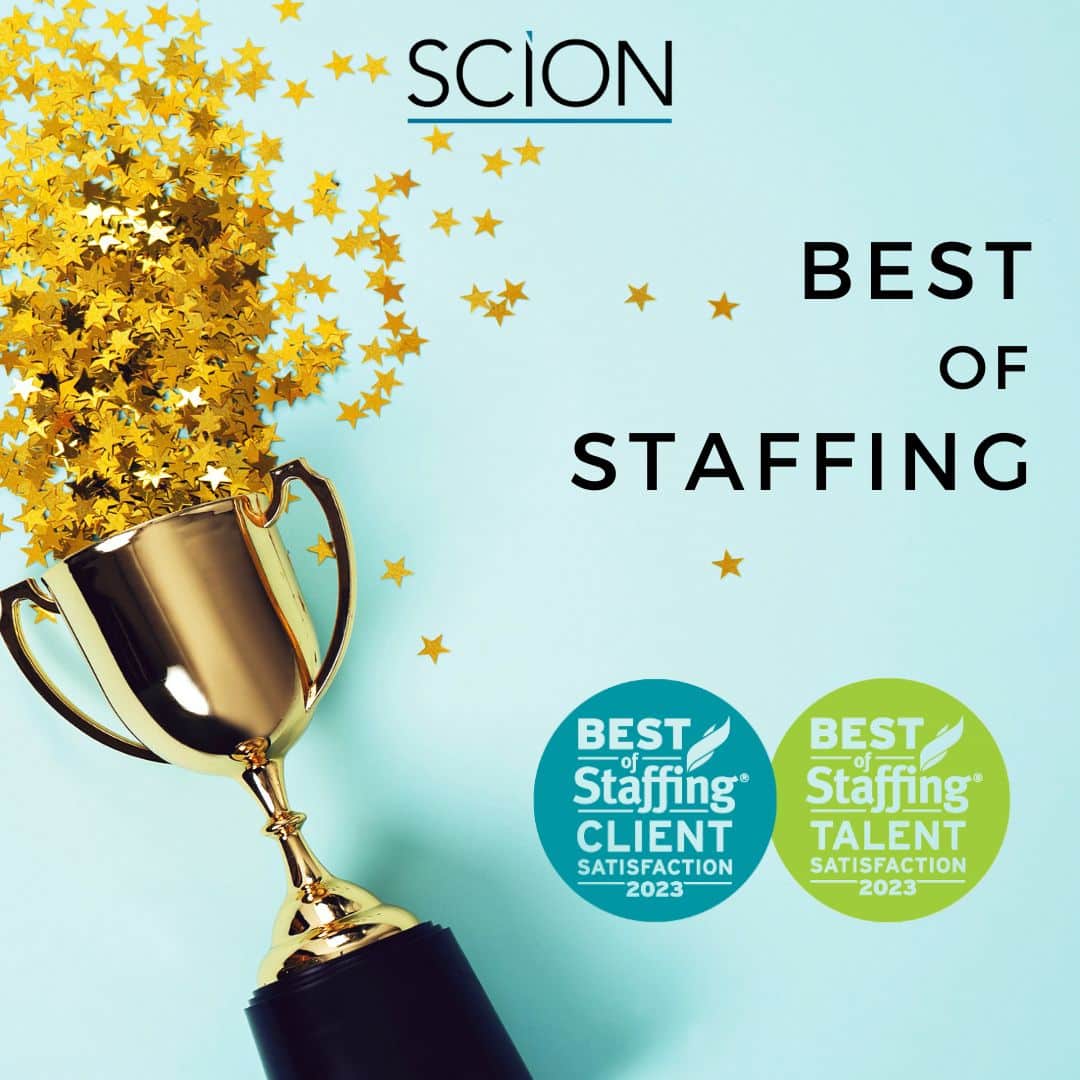 Scion Staffing announced best of staffing award