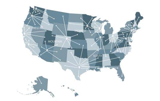 Scion Legal Staffing and Recruiting. National map of Scion's offices and reach.