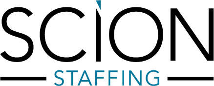 Logo says Scion Staffing