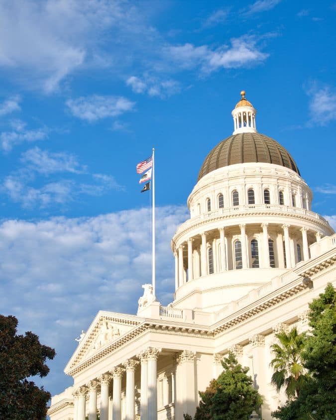 Image of the Capitol in Sacramento on Scion Staffing Sacramento Staffing Agency Website
